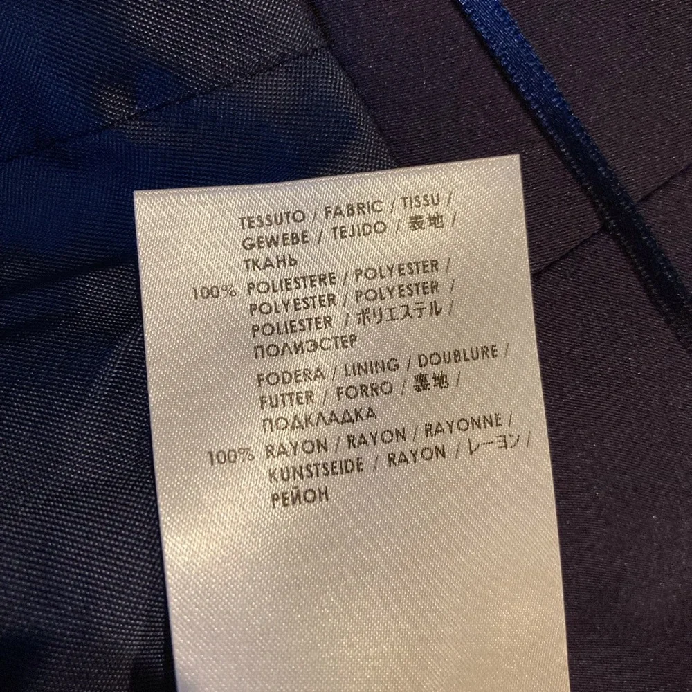 Alexander McQueen Elegant Navy Sleeveless Fitted Dress - Picture 10 of 10